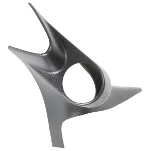 Ford Excursion Gauge Pod - A-Pillar - AutoMeter - Single Short - Black - `03-`05