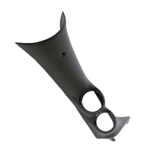 GMC Sierra Gauge Pod - A-Pillar - AutoMeter - Dual Pillar - Black - `07-`13