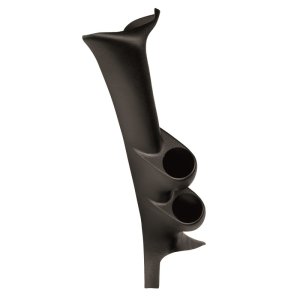 Ford Super Duty Gauge Pod - Pillar - AutoMeter - Dual 52mm - Black - `99-`07