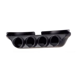 Ford Super Duty Gauge Pod - Overhead - AutoMeter - Black - `99-`04