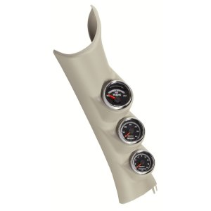 Dodge Ram Gauge Kit - AutoMeter - Factory Match Triple Pillar - `10-`12