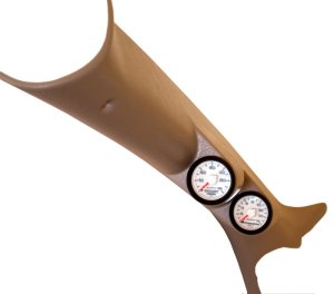 Dodge Ram Gauge Kit - AutoMeter - A-Pillar, Boost/EGT 0-60PSI / 0-2000 Deg, Hi-Def LED Lighting - `03-`09