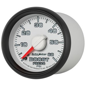 Dodge Ram 1500 Boost Gauge - AutoMeter - Factory Match, Mechanical, 0-60 PSI, 2-1/16 in - `02-`08