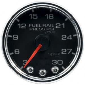 Chevrolet Silverado Gauge - AutoMeter - Spek-Pro Fuel Rail Pressure 2 1/16in 30Kpsi Stepper Motor - `01-`12