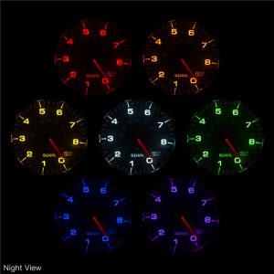 RAM RAM Gauge Set - AutoMeter - Spek-Pro, Diesel, A-Pillar - Black - `10-`19