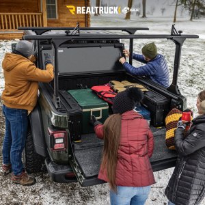 Chevrolet Silverado 1500 Tonneau Cover - BAK - BAKFlip MX4 TS - Matte Black - `14-`18