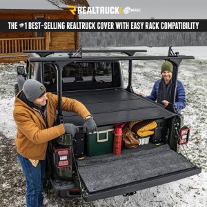 GMC Sierra 2500 Tonneau Cover - BAK - BAKFlip MX4 TS - Matte Black - `15-`19