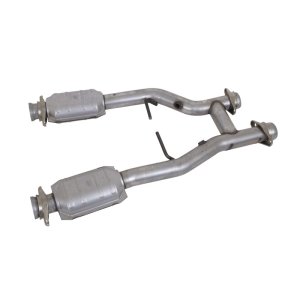 Ford Mustang Cobra Performance Exhaust - Mid - BBK - Short Mid H Pipe with Catalytic Converters - `96-`04