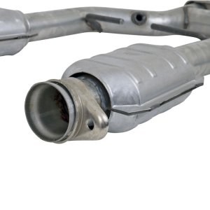Ford Mustang GT Performance Exhaust - Mid - BBK - Short Mid H Pipe with Catalytic Converters - `96-`04