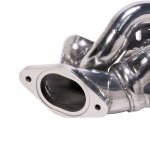 Ford Mustang GT Performance Exhaust - BBK - Shorty Tuned Length - Polished Silver Ceramic - `96-`04