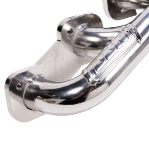 Ford Mustang GT Performance Exhaust - BBK - Shorty Tuned Length - Polished Silver Ceramic - `96-`04