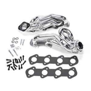 Ford Mustang GT Performance Exhaust - BBK - Shorty Tuned Length - Polished Silver Ceramic - `96-`04