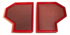 BMW 5 Replacement Panel Air Filters - BMC - Full Kit - `04-`10