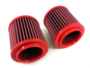 Audi A8 Air Filters - BMC - Direct Fit Cylindrical Replacement (Full Kit) - `04-`10