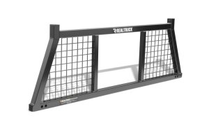 GMC Sierra 2500 HD Headache Rack - BackRack - Half Safety - Black - `07-`19