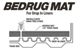 Dodge Ram 2500 Bed Mat - BedRug - Drop In - `03-`24