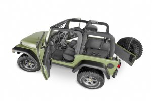 Jeep TJ Floor Kit - Front + Rear - BedRug - BedTred 3pc - `97-`06