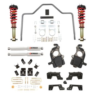 Ford F-150 Coilover Suspension Kit - Front + Rear - Belltech - Height Adjustable Front Coilovers + Rear Sway Bar - `15-`20 Ford F-150 Coilover Suspension Kit - Front + Rear - Belltech - Height Adjustable Front Coilovers + Rear Sway Bar - `15-`20