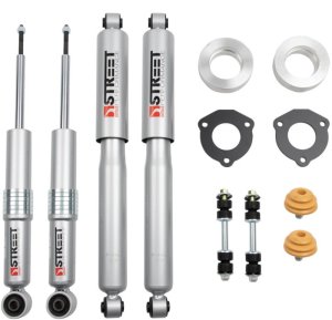 GMC Canyon Suspension Lift Kit - Front + Rear - Belltech - Street Performance Shock - `15-`17