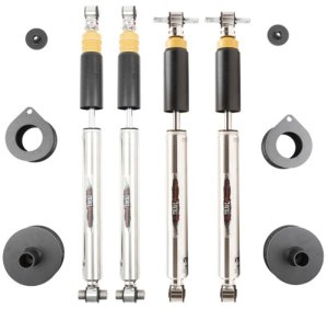 Jeep Wrangler Rubicon Coilover Suspension Kit - Front + Rear - Belltech - Performance Handling Kit Plus - `07-`17