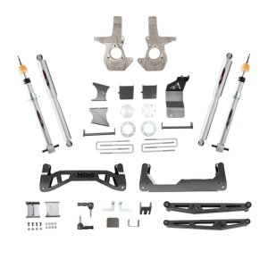 GMC Sierra 1500 Suspension Lift Kit - Front + Rear - Belltech - Trail Performance Struts/Shocks - `07-`16