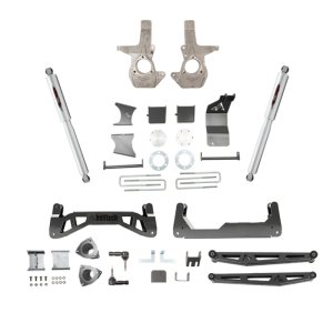 Chevrolet Silverado 1500 Suspension Lift Kit - Front + Rear - Belltech - Trail Performance Shocks - `16-`18