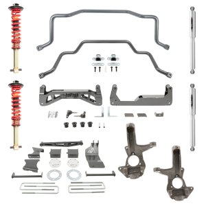 GMC Sierra 1500 Suspension Lift Kit - Front + Rear - Belltech - Trail Performance Coilovers + Shocks, 7-9 GMC Sierra 1500 Suspension Lift Kit - Front + Rear - Belltech - Trail Performance Coilovers + Shocks, 7-9
