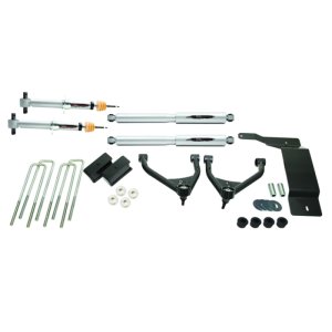 GMC Sierra 1500 Suspension Lift Kit - Front + Rear - Belltech - 4in Trail Performance with Shocks - `07-`16