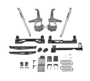 Chevrolet Silverado 1500 Suspension Lift Kit - Front + Rear - Belltech - 6in Lift Kit w/ Shocks - `19-`20 Chevrolet Silverado 1500 Suspension Lift Kit - Front + Rear - Belltech - 6in Lift Kit w/ Shocks - `19-`20