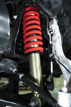 Ford Ranger Coilover Suspension Kit - Front - Belltech - Leveling, Height Adjustable - `19-`23