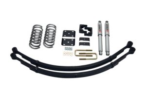 Nissan Titan Coilover Suspension Kit - Front + Rear - Belltech - Nitro Drop 2 + Street Performance Shocks - `04-`15