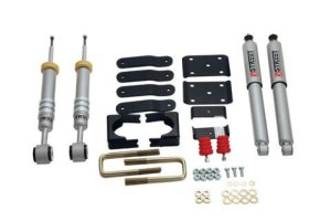 Toyota Tundra Coilover Suspension Kit - Front + Rear - Belltech - Street Performance Shocks - `07-`21 Toyota Tundra Coilover Suspension Kit - Front + Rear - Belltech - Street Performance Shocks - `07-`21