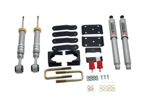 Toyota Tundra Coilover Suspension Kit - Front + Rear - Belltech - Street Performance Shocks - `07-`21