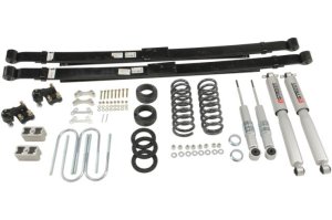 Chevrolet Colorado Suspension Lowering Kit - Front and Rear - Belltech - Street Performance Shocks - `04-`12