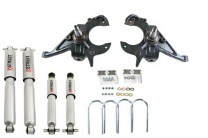Chevrolet S10/S15 Pickup Coilover Suspension Kit - Front + Rear - Belltech - SP Shocks - `82-`04