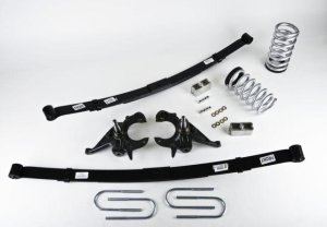 Chevrolet S15 Pickup Lowering Kit - Front And Rear - Belltech - W/O Shocks - `82-`04