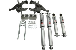 Chevrolet S15 Pickup Coilover Suspension Kit - Front + Rear - Belltech - SP Shocks - `82-`04