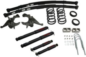 Chevrolet S10 Suspension Lowering Kit - Front + Rear - Belltech - Nitro Drop 2 - `94-`04