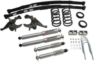 GMC S15 Pickup Lowering Kit - Front + Rear - Belltech - Street Performance Shocks - `94-`04