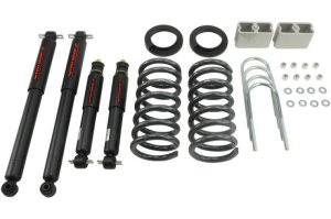 Chevrolet S10 Coilover Suspension Kit - Front + Rear - Belltech - With Nitro Drop 2 Shocks - `94-`04