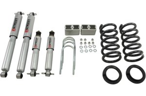 GMC S15 Pickup Coilover Suspension Kit - Front + Rear - Belltech - SP Shocks - `94-`04 GMC S15 Pickup Coilover Suspension Kit - Front + Rear - Belltech - SP Shocks - `94-`04