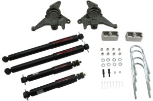 Chevrolet Blazer Lowering Kit - Front + Rear - Belltech - ND2 Shocks - `98-`03