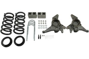 Chevrolet Blazer Coilover Suspension Kit - Front + Rear - Belltech - Complete Kit w/o Shocks - `98-`03