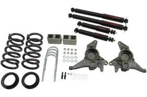 Chevrolet Blazer Suspension Lowering Kit - Front + Rear - Belltech - ND2 Shocks - `98-`03