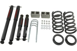 Chevrolet Blazer Coilover Suspension Kit - Front + Rear - Belltech - ND2 Shocks - `98-`03