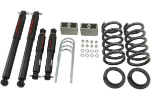 Chevrolet Blazer Coilover Suspension Kit - Front + Rear - Belltech - ND2 Shocks - `98-`03