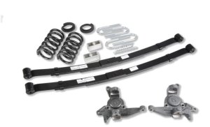 Chevrolet Blazer Suspension Lowering Kit - Front + Rear - Belltech - Complete Kit W/O Shocks - `98-`03