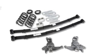 Chevrolet Blazer Suspension Lowering Kit - Front + Rear - Belltech - Complete Kit W/O Shocks - `98-`03