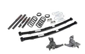 Chevrolet Blazer Coilover Suspension Kit - Front + Rear - Belltech - Nitro Drop 2 - `98-`03