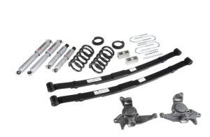Chevrolet Blazer Lowering Kit - Front + Rear - Belltech - Street Performance Shocks - `98-`03